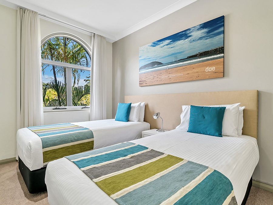 2 Bedroom Apartment at Korora Bay Village Resort